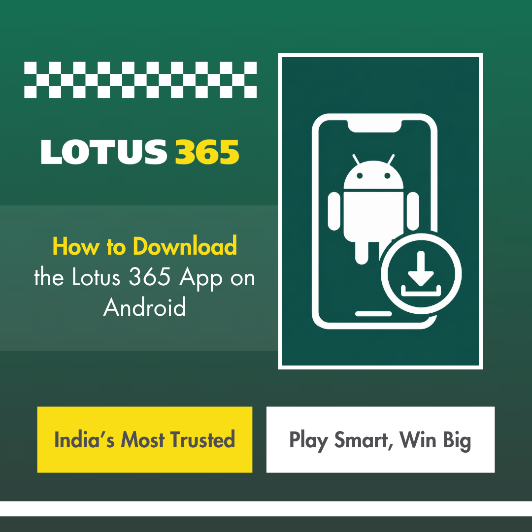 How to download the lotus365 app on android