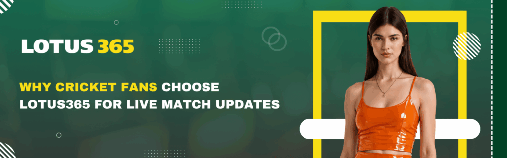 Why Cricket Fans Choose Lotus365